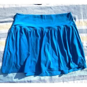 OFFLINE Aerie Real Me Bright Blue Tennis Skirt XL NWT High Rise Pocket Skort
